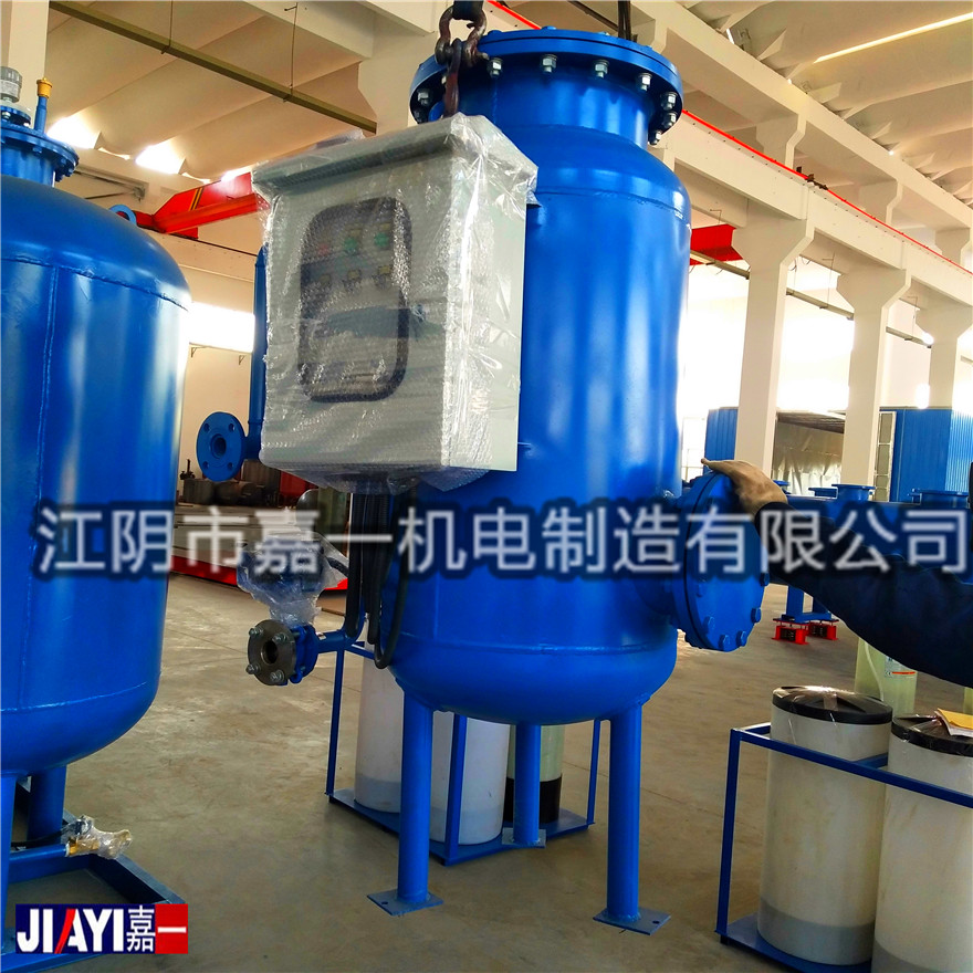 南通客戶預定的定壓補水裝置及自動旁濾石英砂過濾器發貨啦！